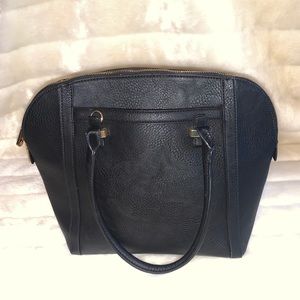 Black Midsize Handbag